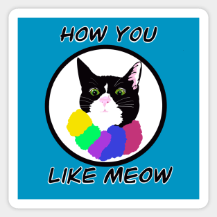 How You Like Meow Sticker